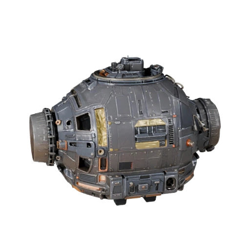 Crew Capsule 3D Model for Blender - Render Ready Asset