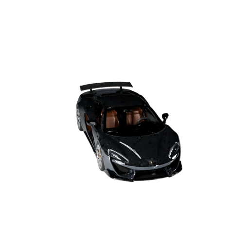 Supercar 3D Model for Unity - Low Poly Game Asset Pro