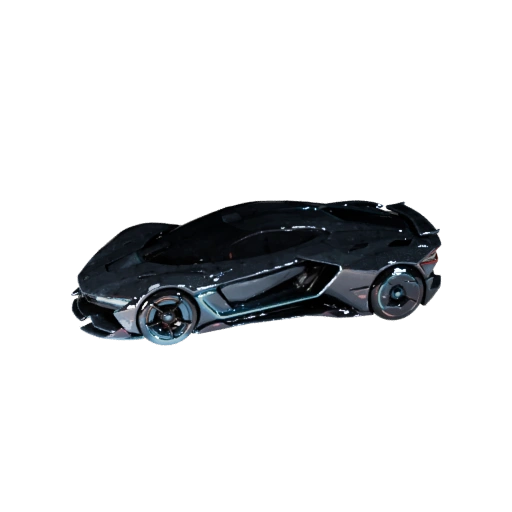 Futuristic Car 3D Model for Blender & Games - PBR Asset