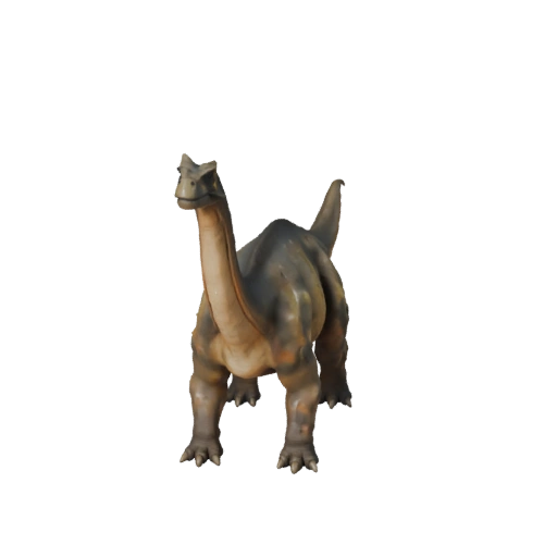 High Poly Brachiosaurus 3D Model - Detailed STL Asset for Printing