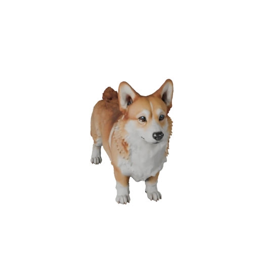 Modelo 3D Perro Corgi para Unity - Asset Listo para Juego, FBX | Libre de Regalías
