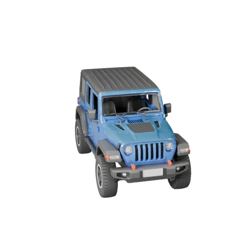 Printable Jeep Style Suv STL 3D Model for Collectibles & (Legacy)