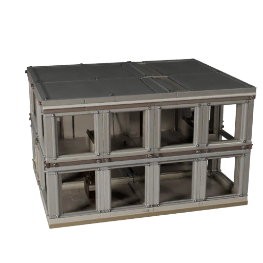 Kit Vetrina Modulare Stampabile STL Modello 3D - Asset in Scala