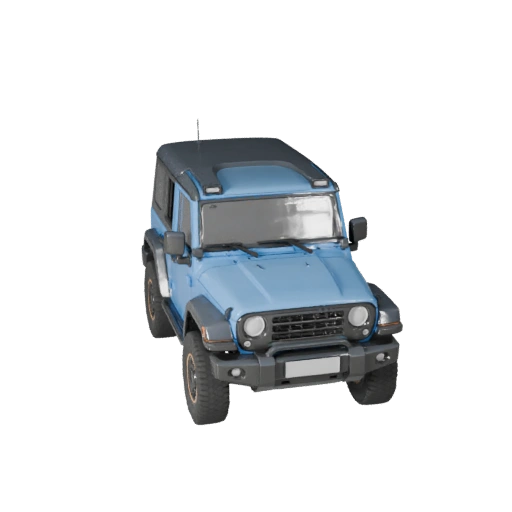 Jeep Style Suv 3D Model for Unity - Low Poly Game Asset (Legacy)