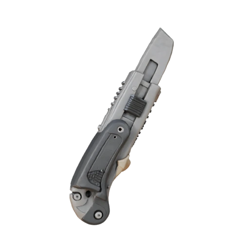 Vintage Utility Knife 3D Asset for Engineering Sim