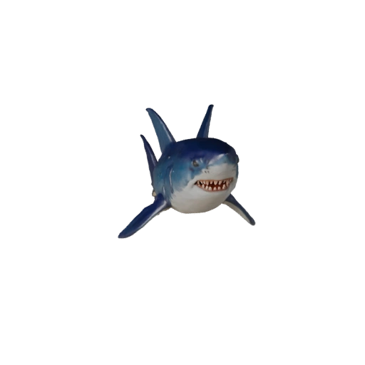 Modèle 3D Grand Requin Blanc pour Blender - Actif PBR avec Textures