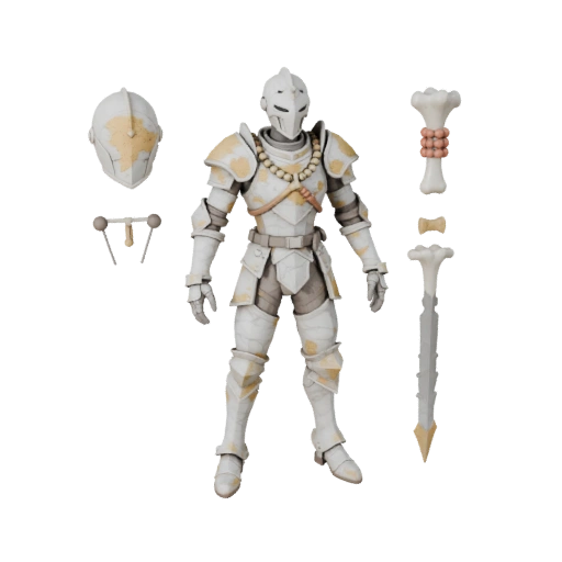 Modelo de Personaje Caballero Anime - Articulado