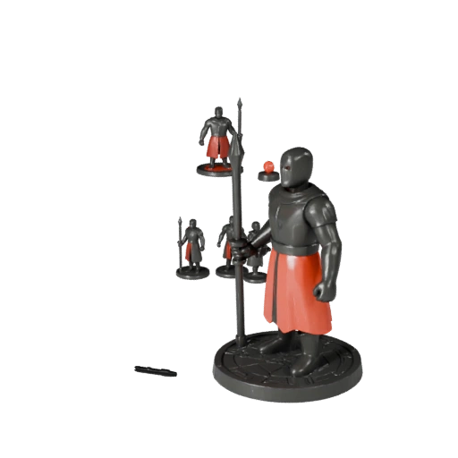 Set de Meeples de Estrategia para Visor AR | Paquete Web GLB