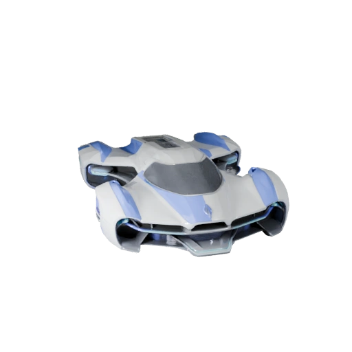 Voiture volante 3D pour Unreal Engine - Actif prêt pour le jeu