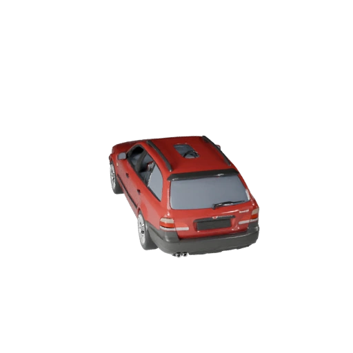 Modello 3D Station Wagon per Blender e Giochi - Asset PBR