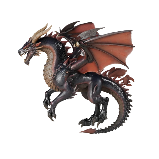 Modelo 3D Dragón de Tormenta para Unity - Asset Listo para Juego, FBX | PBR