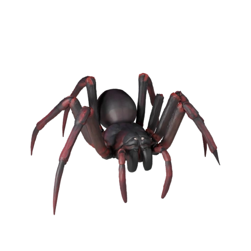 Modelo 3D de Viúva Negra para Unity - Asset Pronto para Jogo, FBX