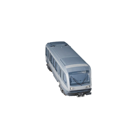 Futuristischer Monorail 3D-Modell für Blender & Spiele -