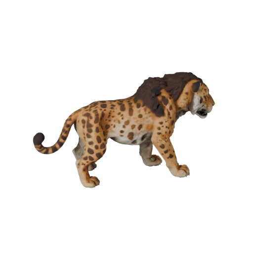 Modelo 3D de Onça para Blender - Asset PBR com Texturas | Royalty-Free