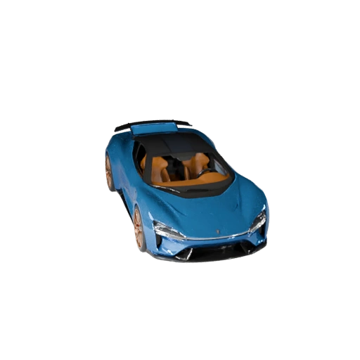 Game Ready Hypercar 3D Model for Realtime Use PBR Asset