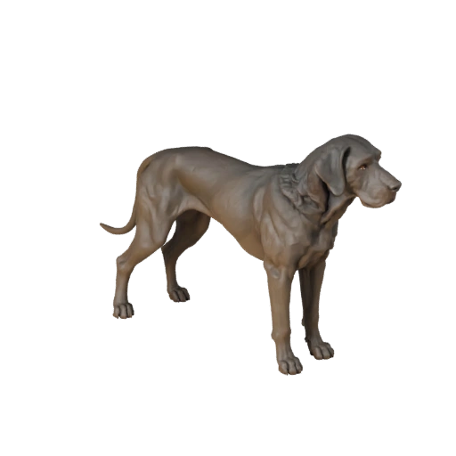 Modelo 3D Realista de Cão Dogue Alemão - Asset PBR Rigged para Jogos