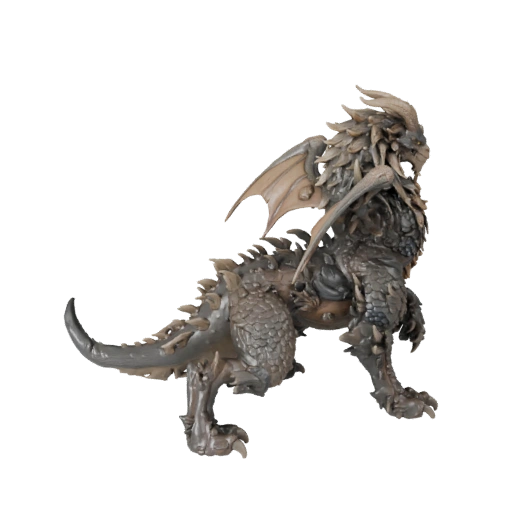 Basilisk 3D Modell für Unity - Spielfertiges Asset, FBX | Lizenzfrei