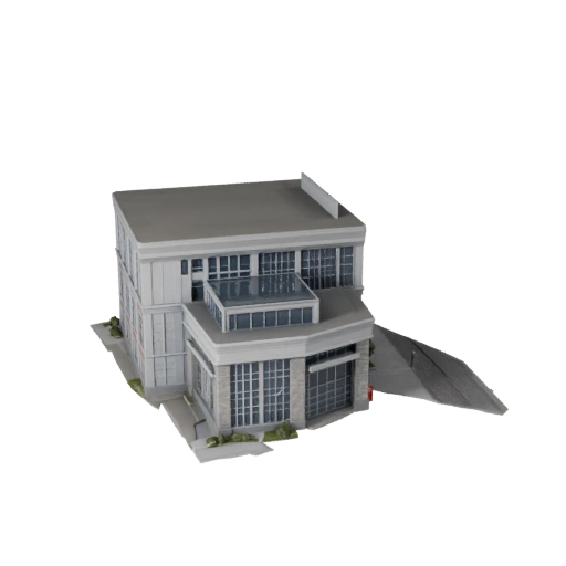 Electric Substation 3D Model for Blender - Render Asset
