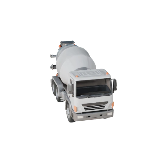 Modelo 3D STL Imprimível de Caminhão Betoneira - Display (Legacy)