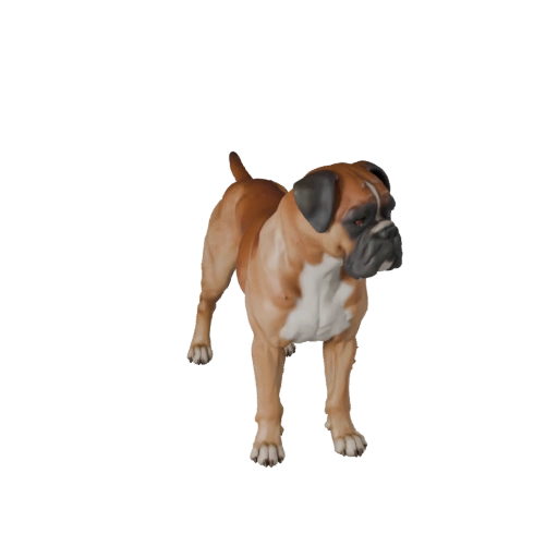 Boxer Dog 3D Model for Blender - PBR Asset with Textures | PBR
