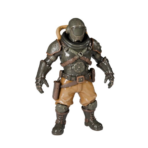 Post-Apocalyptic Survivor Character Model - Rigged