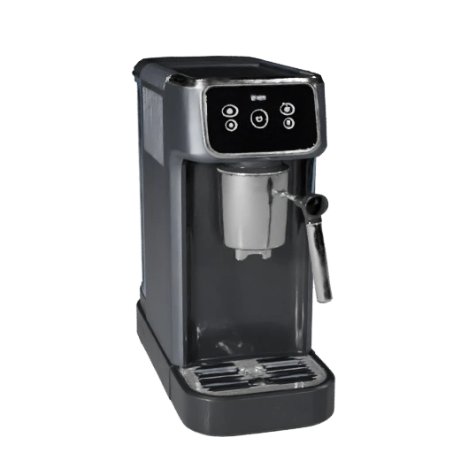Cafetera Compacta GLB Modelo 3D para Web y RA