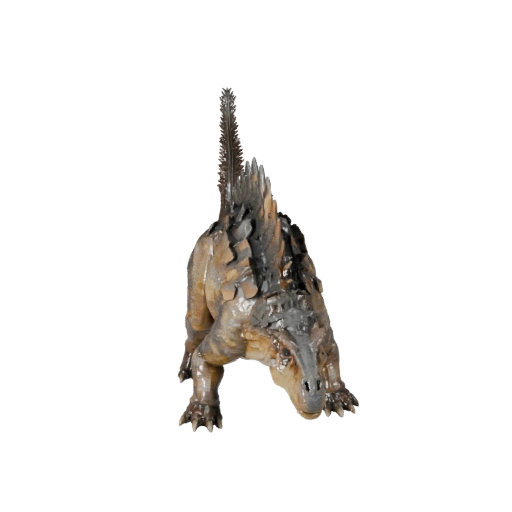 Low Poly Pachycephalosaurus 3D Model - Unity Game Asset with FBX