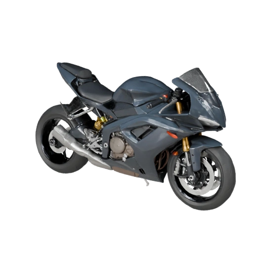 Sport Motorcycle 3D Model for Blender - Realistic PBR