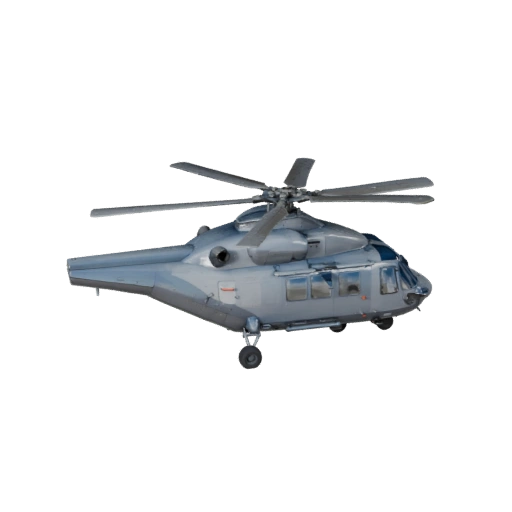 Elicottero da carico 3D Model per Blender - PBR realistico
