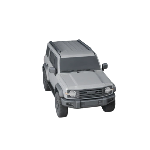 Modelo STL Imprimível de SUV Off Road para Colecionáveis e (Legacy)