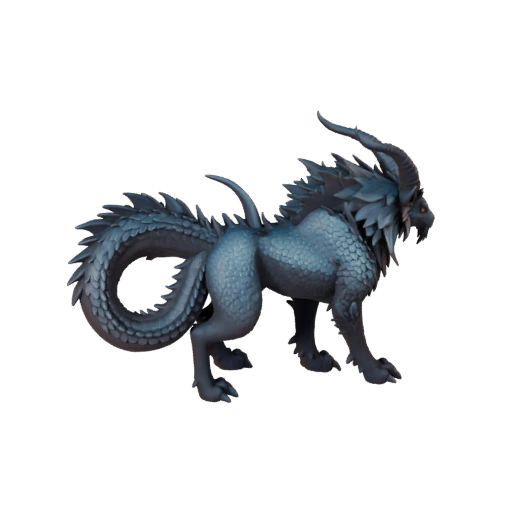 Modello 3D Chimera per Unity - Asset Pronto per il Gioco, FBX | Royalty-Free