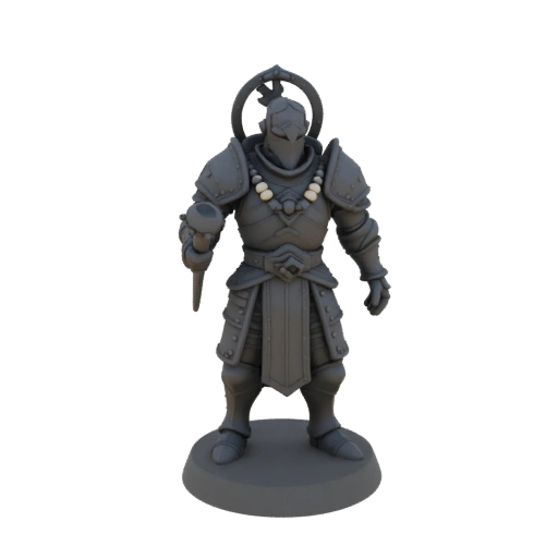 Fantasy Warlock Miniature STL