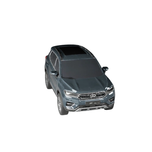 Suv de Aventura 3D Model para Unity - Asset de Jogo Low Poly (Legacy)