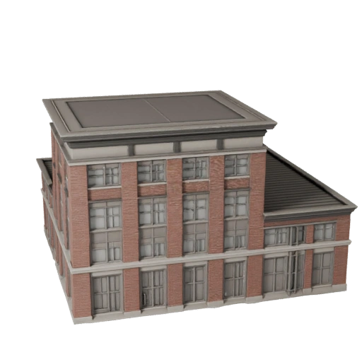 Maison préfabriquée haute poly modèle 3D pour Archviz pour l'Architecture