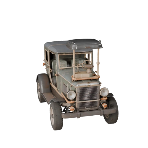 Classic Car 3D Model for Blender - Render Ready Asset (Legacy)