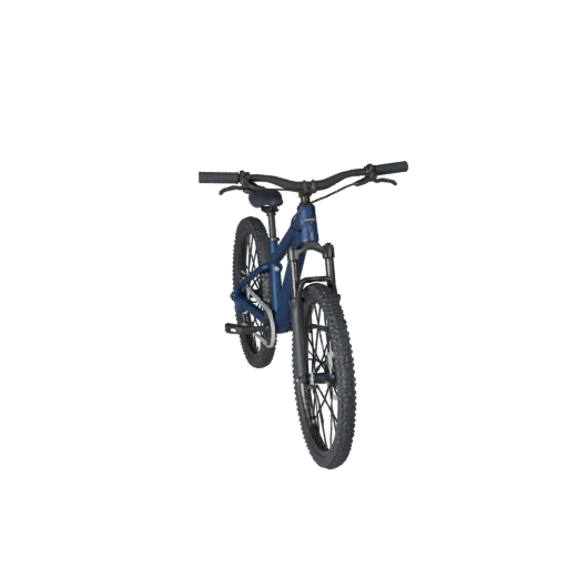 Spielbereites Mountainbike 3D-Modell für Echtzeitnutzung