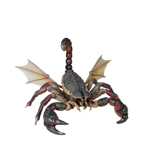 Realistic Scorpion 3D Model - Rigged PBR Asset for Games | PBR