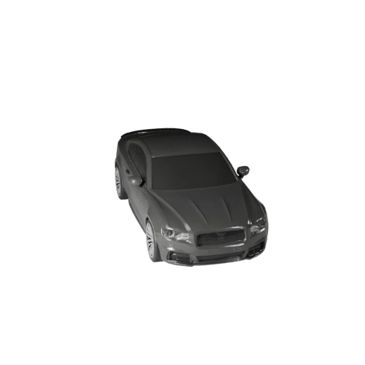 Printable Classic Car STL 3D Model for Collectibles &