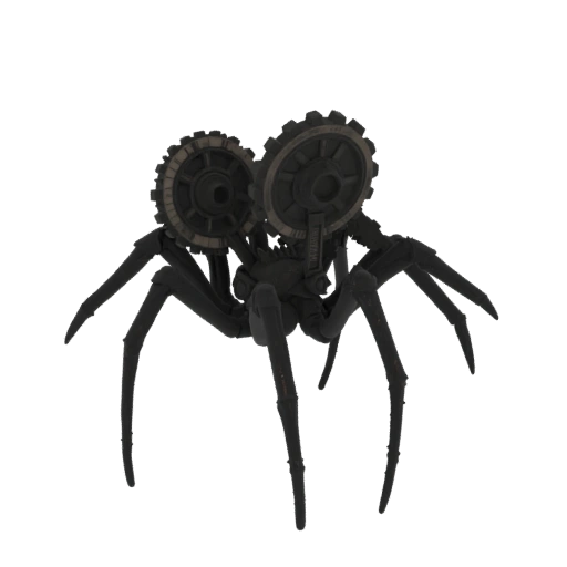 Dark Fantasy Moonlit Spider Enemy Miniature STL