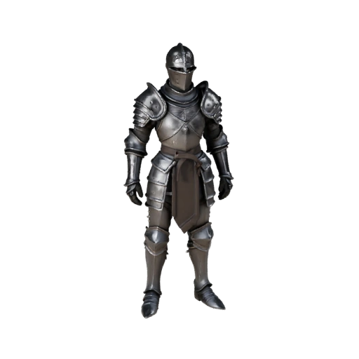 Modelo de Personagem Cavaleiro NPC de Fantasia - Articulado