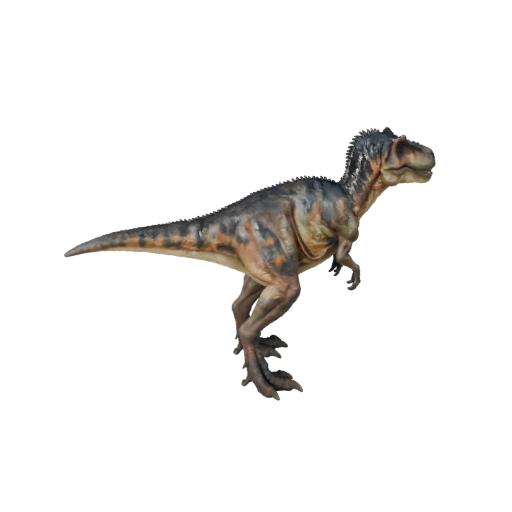 Modello 3D Realistico di Compsognathus - Asset PBR Rigged per Giochi