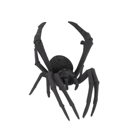 Fantasy Spider Enemy Miniature STL - Clawing