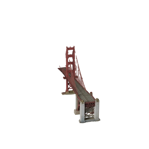 Golden Gate Bridge 3D Model for Unity - Game Asset