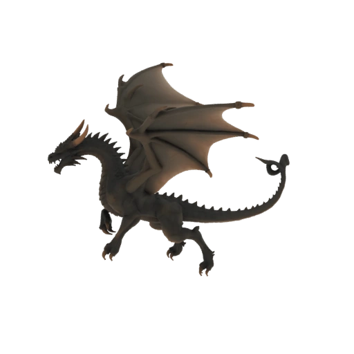 Miniatura Drago Feroce Dark Fantasy STL