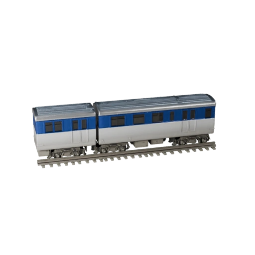 Modelo 3D de Trem Maglev para Unity - Asset de Jogo Low Poly