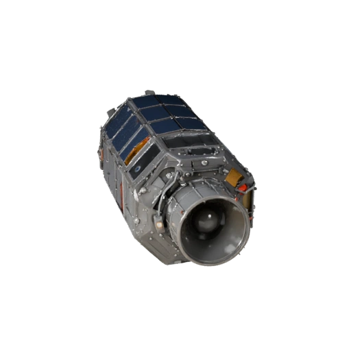 Modelo 3D de Satélite para Blender - Asset Pronto para Renderização