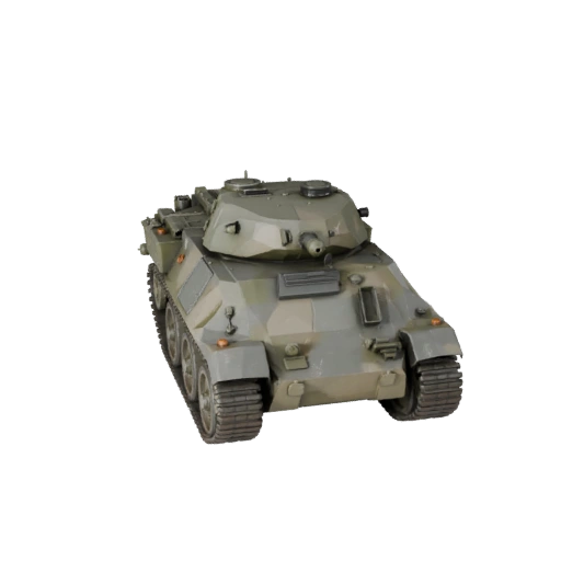 Low Poly Armored Personnel Carrier 3D Model for Unity &