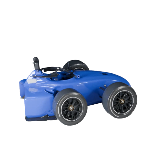 Formel-Rennwagen 3D-Modell für Blender & Spiele - Realistisch PBR