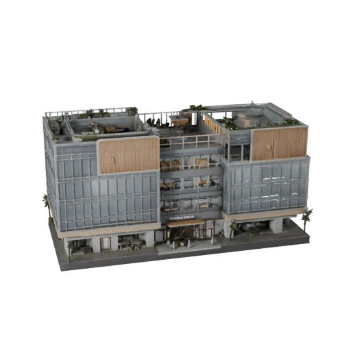 3D-модель офиса Startup Hub для Unreal - Asset для реального времени