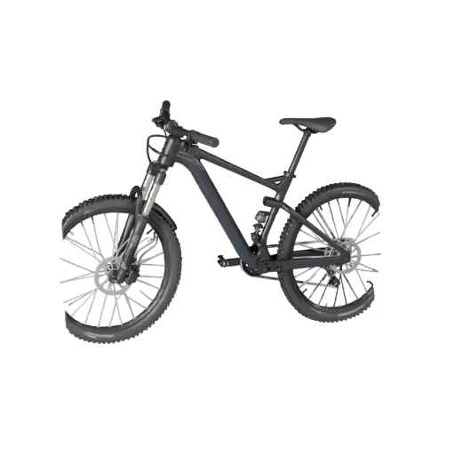 Mountainbike 3D Modell für Blender - Render Ready Asset